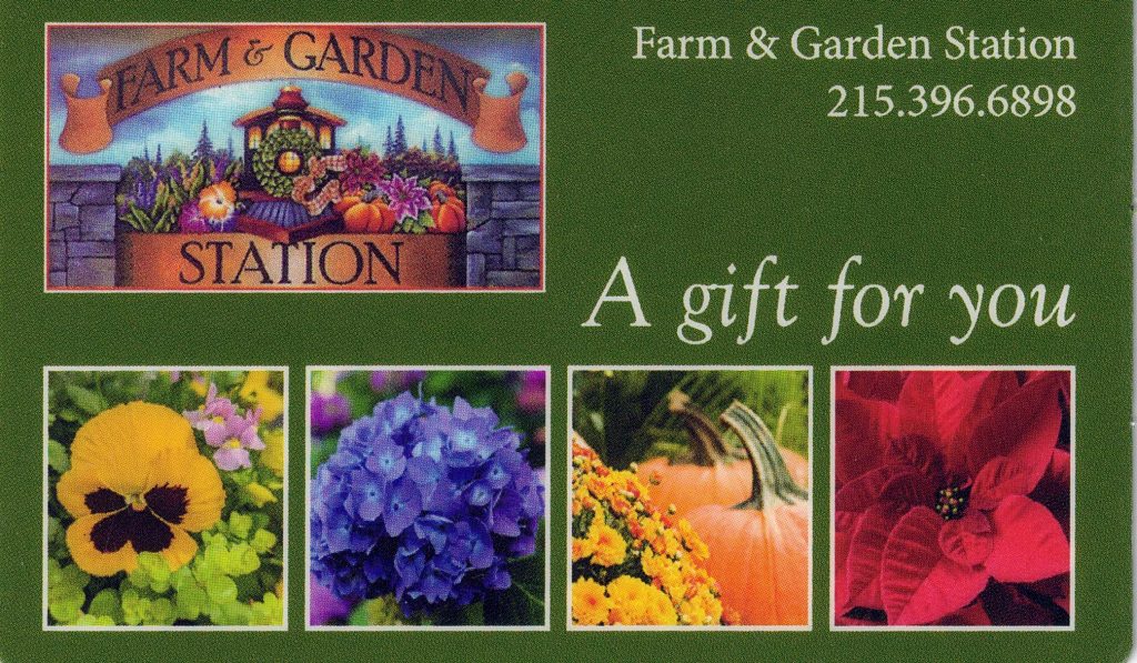 Gift Card The Farm and Garden Station